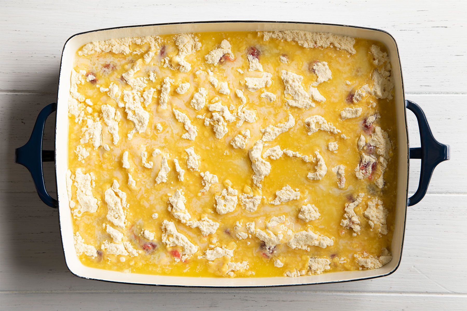 give the dump cake a shake