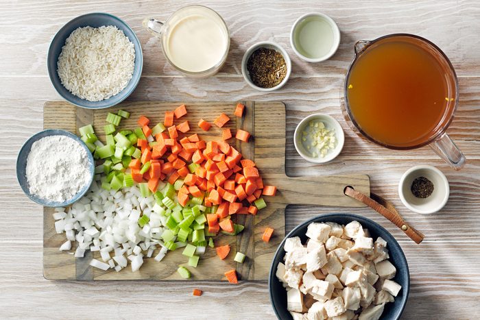 Creamy Chicken And Rice Soup Ingredients