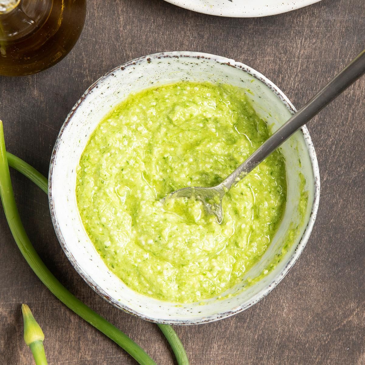 Garlic Scape Pesto
