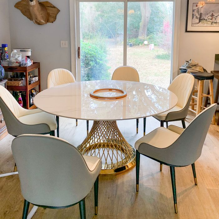Round Sintered Stone Dining Table