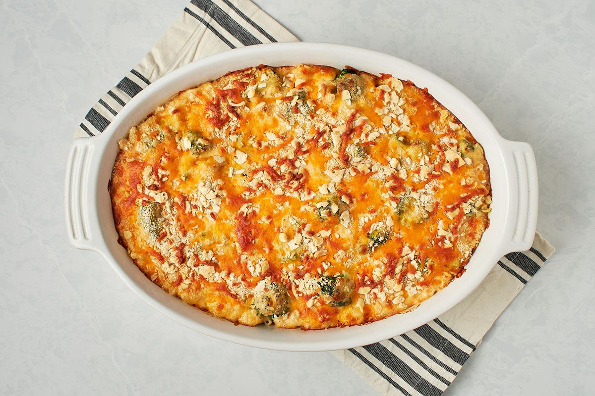 Indulge in the ultimate comfort food with Taste of Home's broccoli mac and cheese.