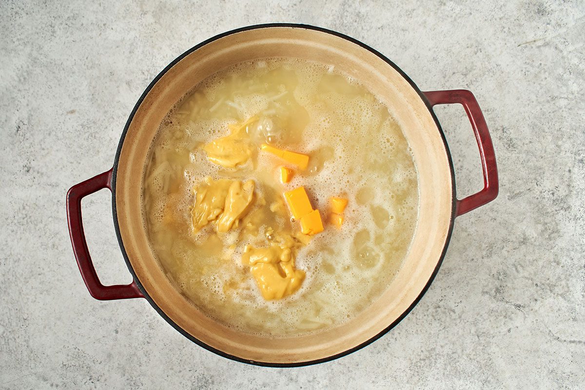 Combine main ingredients and cook.