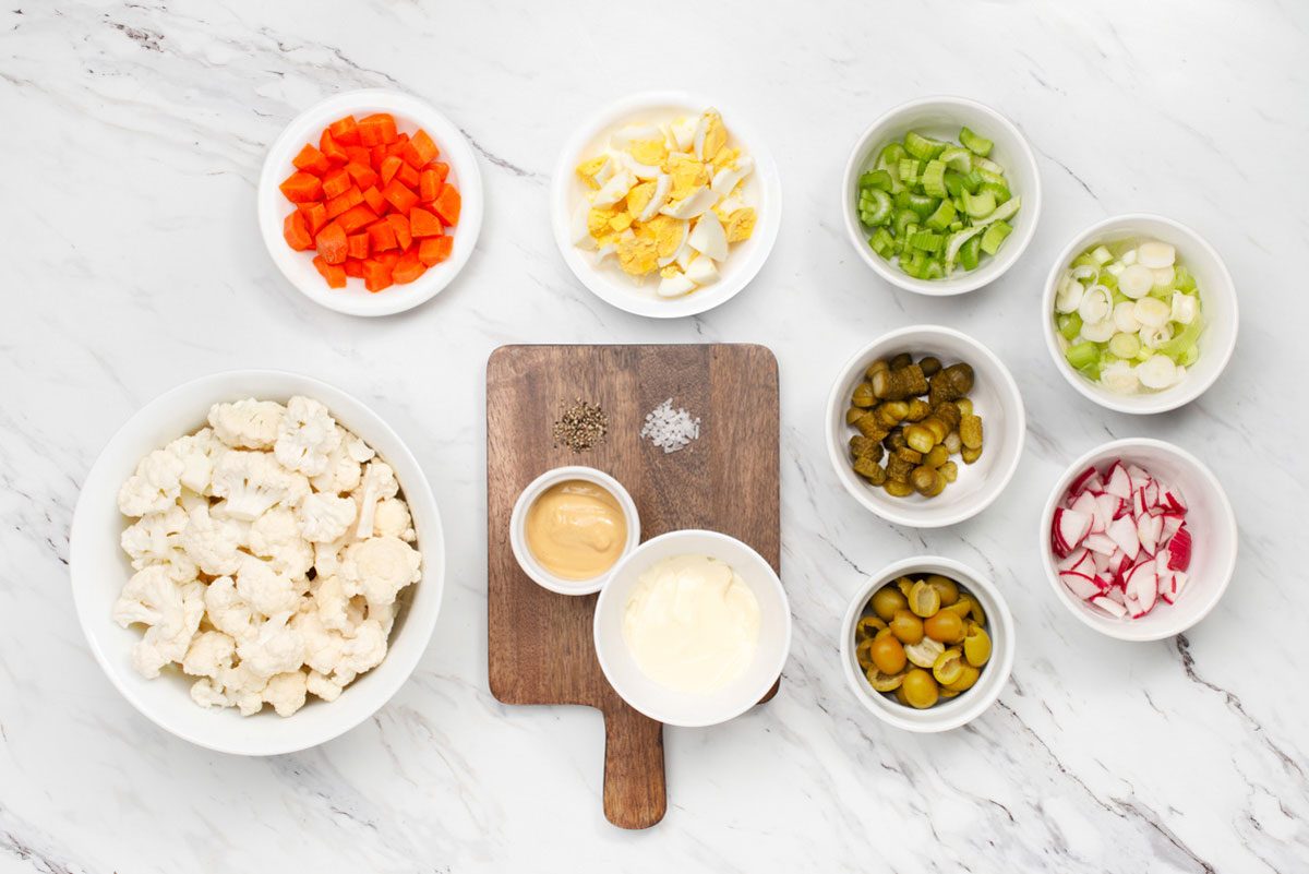 Cauliflower Potato Salad