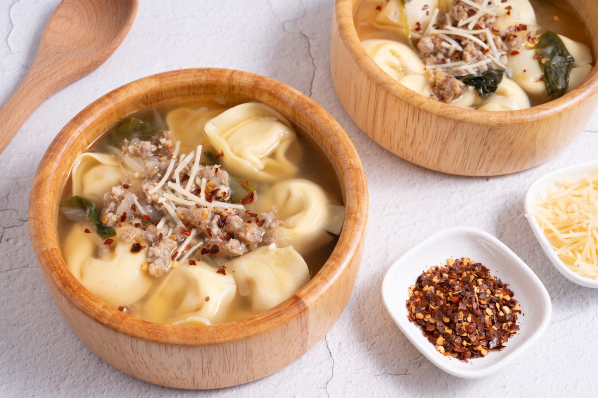 Taste Of Home Sausage And Spinach Tortellini Soup