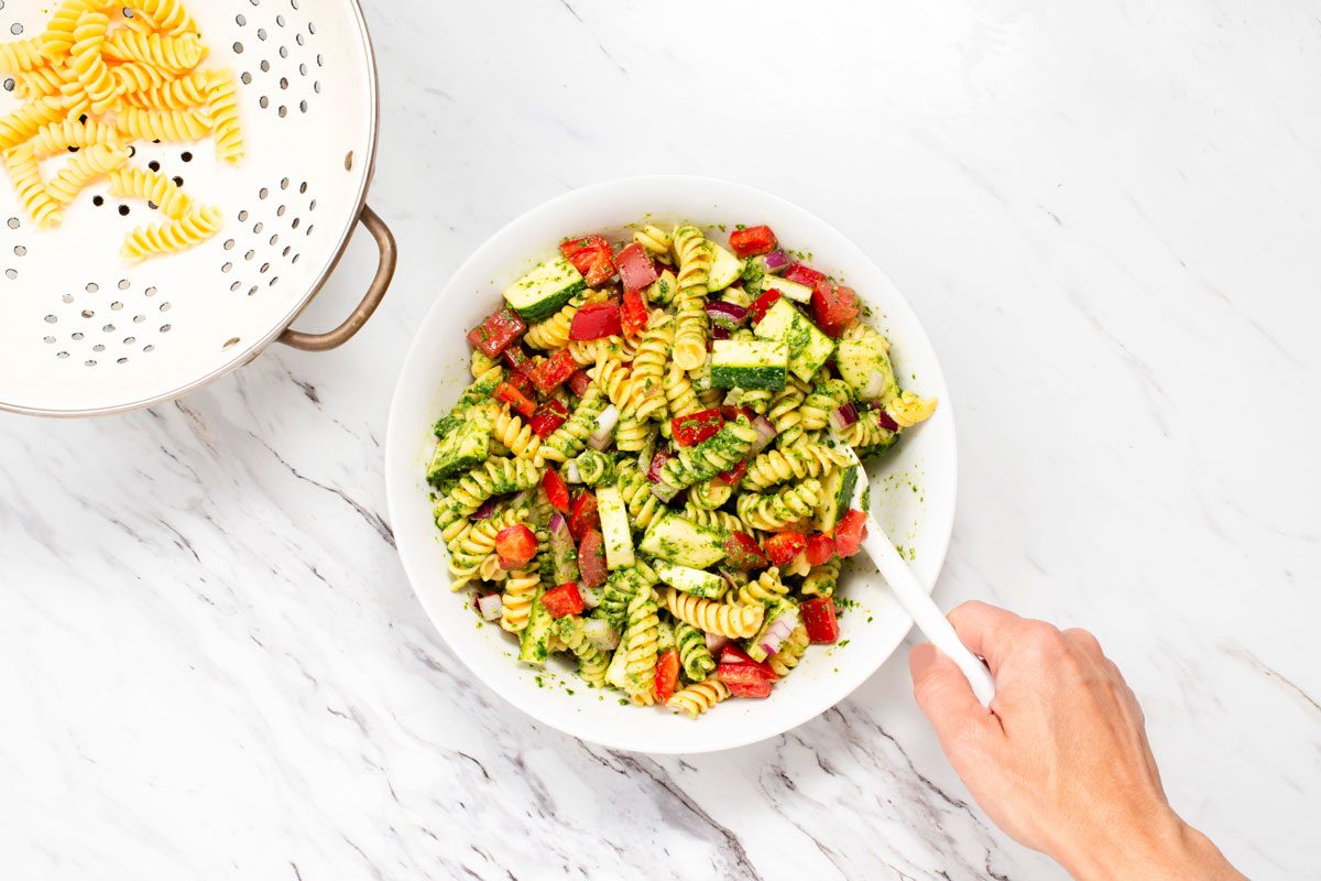 Pesto Pasta Salad