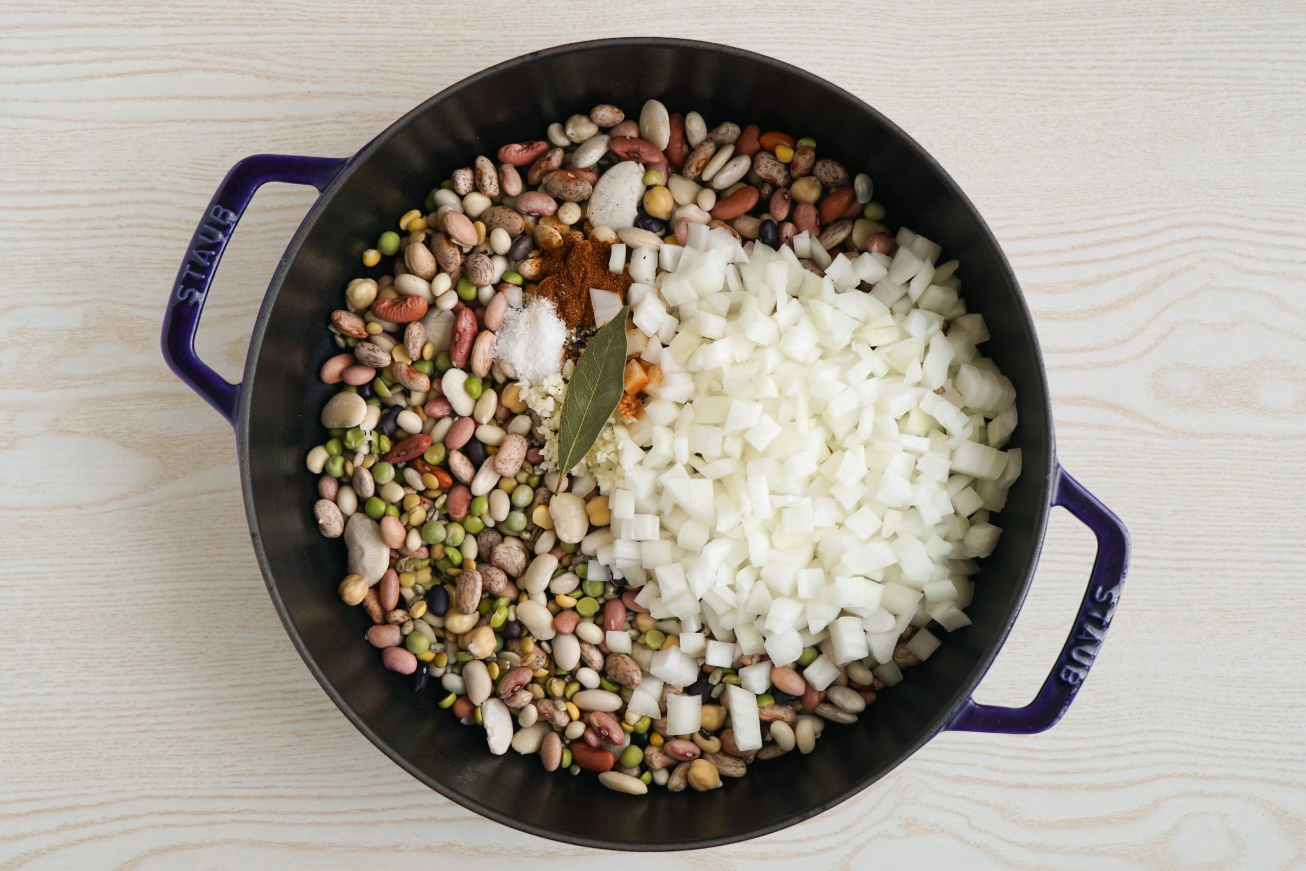 Cooking 16 Bean Soup