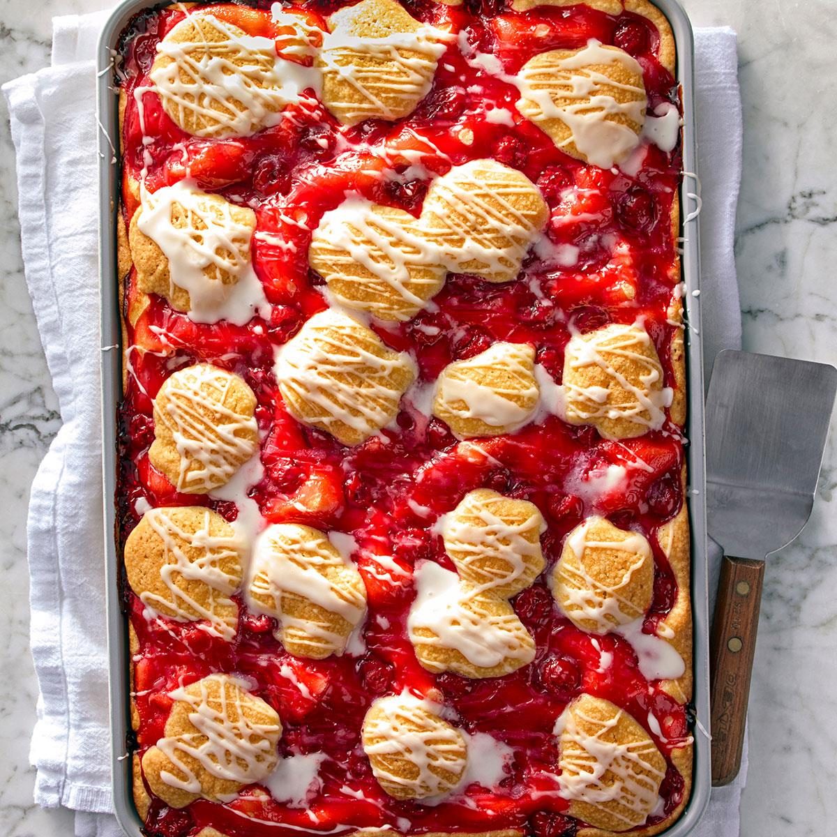 Cherry Swirl Coffee Cake