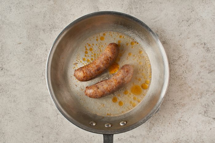 Cook sausages