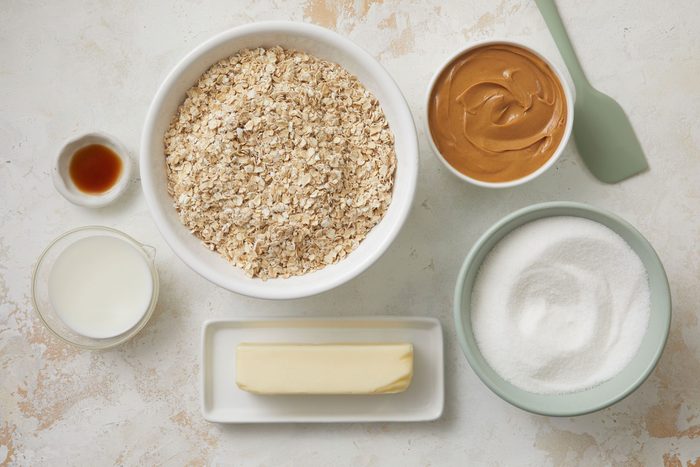 No Bake Peanut Butter Cookies Ingredients