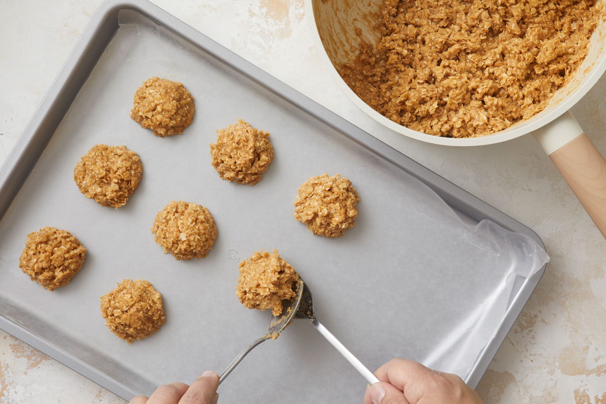 Drop by tablespoonfuls