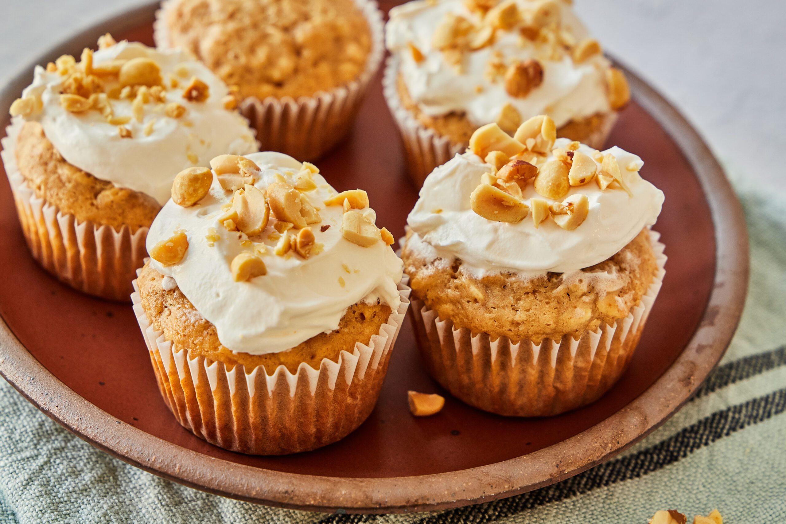 Peanut butter muffins are a sweet and salty morning treat.