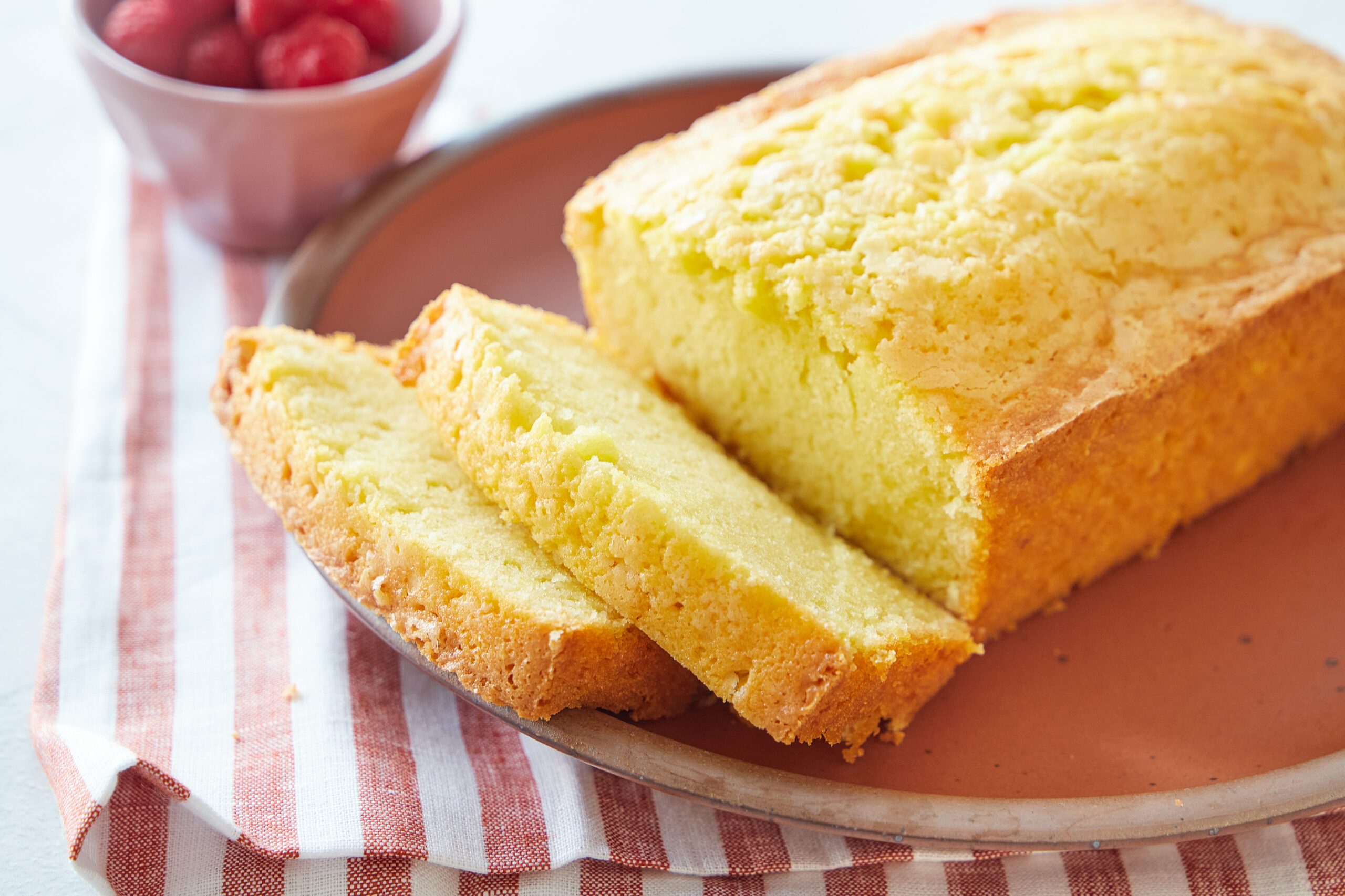 This almond pound cake is a family recipe.