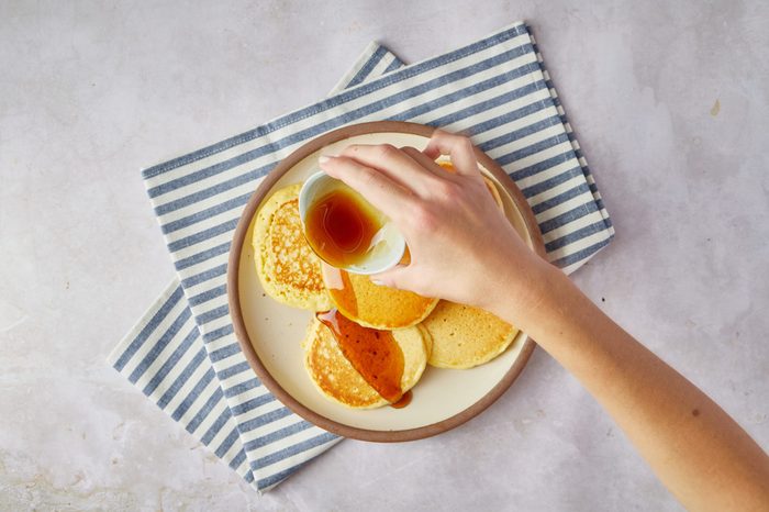 If you’re bored of your traditional flapjack recipe, try making these cornbread pancakes. They’re fluffy and full of comforting flavors and will delight any brunch spread.