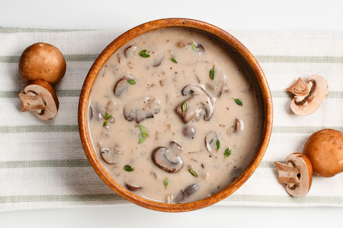 Dairy Free Cream of Mushroom Soup