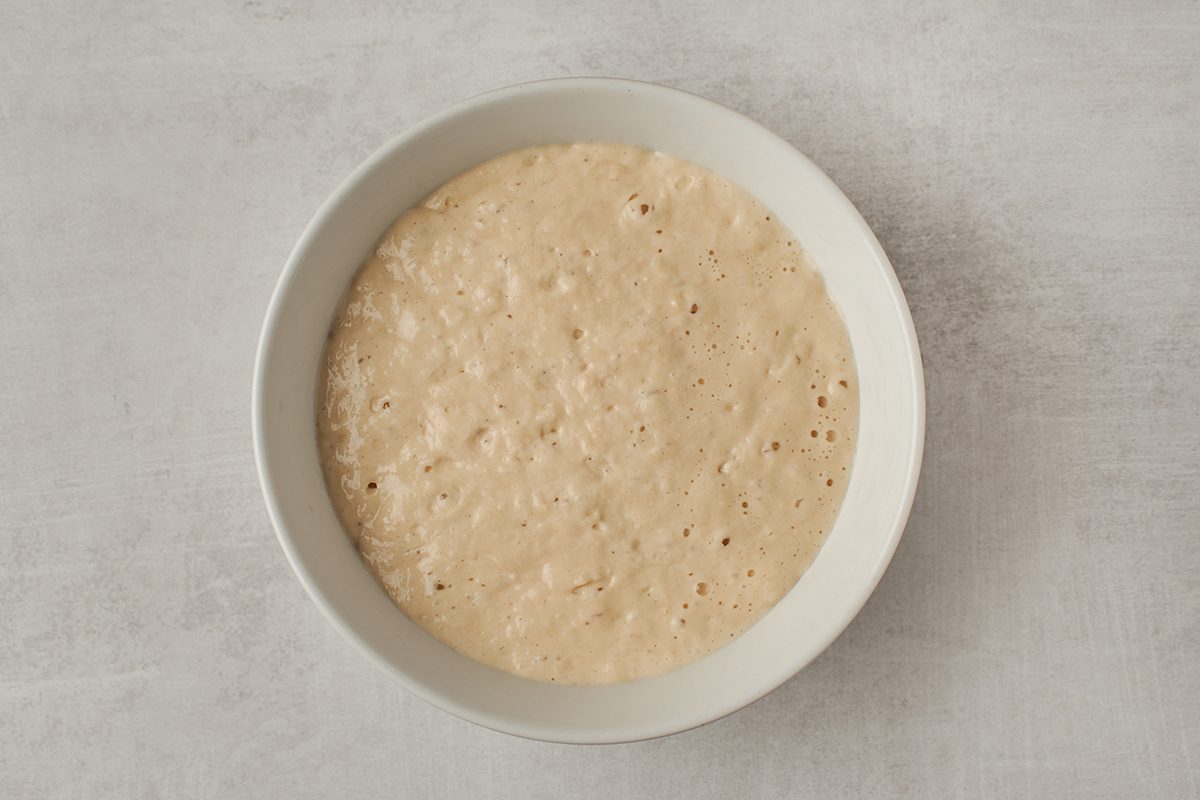 Let batter sit overnight