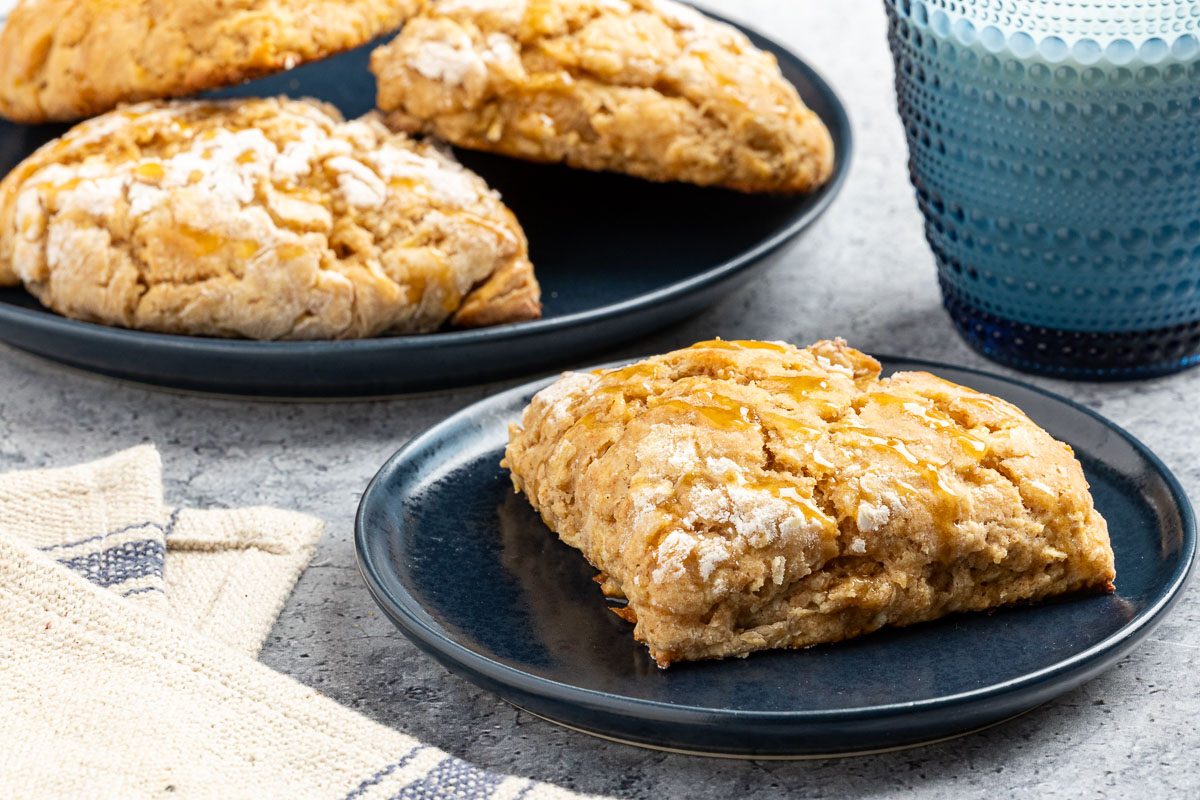 Taste of Home Apple Scones recipe photo of the finished recipe.