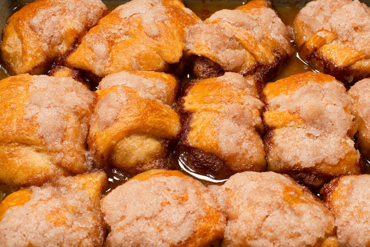 Apple Dumplings with Crescent Rolls