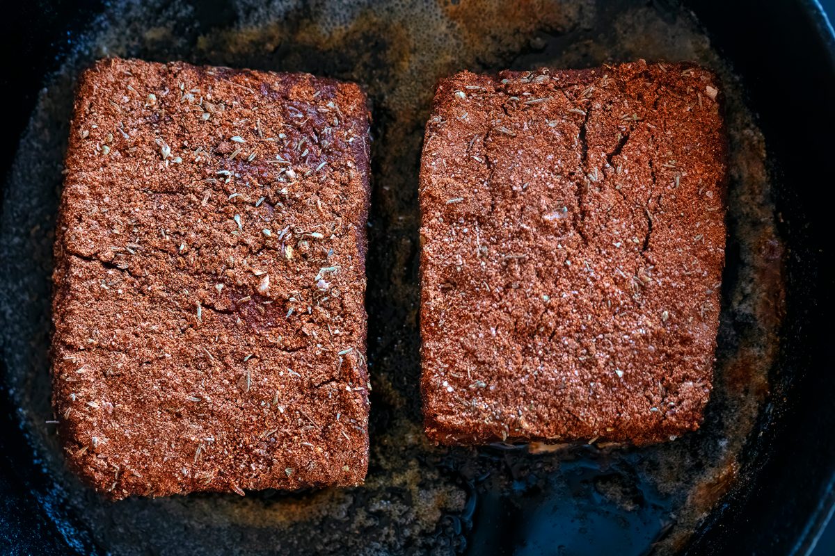 Blackened Halibuit Recipe With Spice Rub For Taste Of Home.