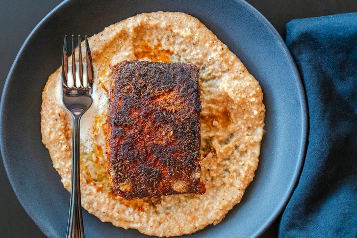 Blackened Halibuit Recipe With Spice Rub For Taste Of Home.