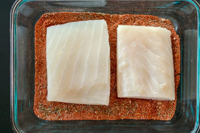 Blackened Halibuit Recipe With Spice Rub For Taste Of Home.