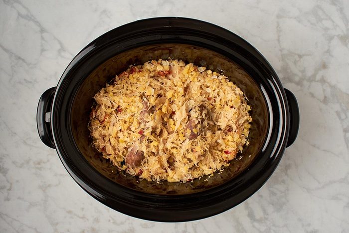 Cook brats and sauerkraut