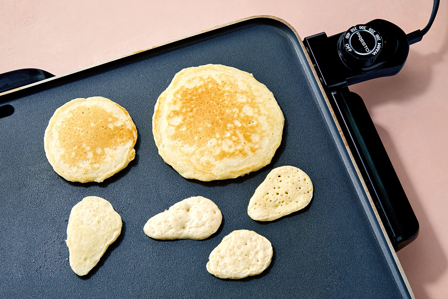 make a pancake bunny shaped