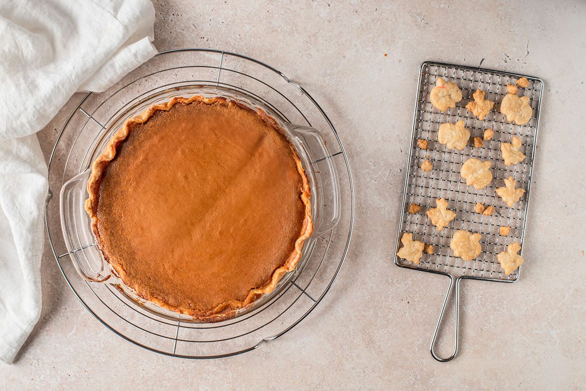 Butternut Squash Pie By Taste Of Home Step By Step Cooling Cooked Pie