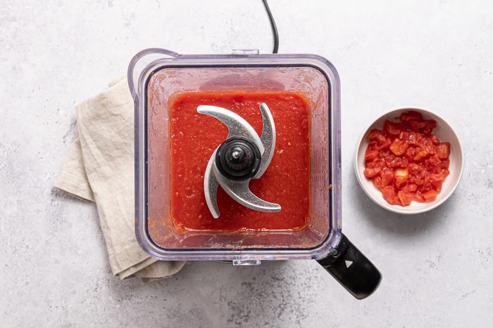 Tomato Sauce In A Blender