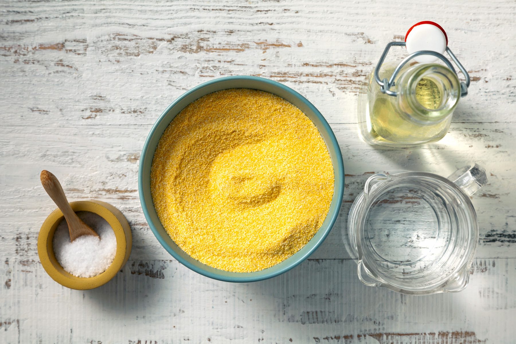 overhead shot of ingredients