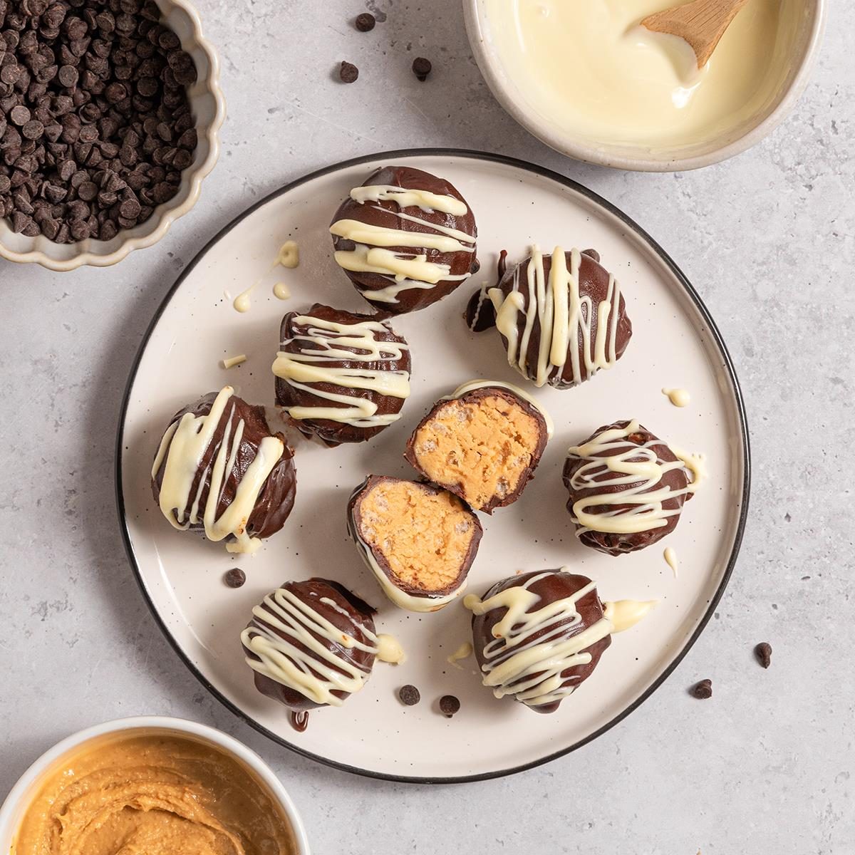 Peanut Butter Rice Crispy Balls