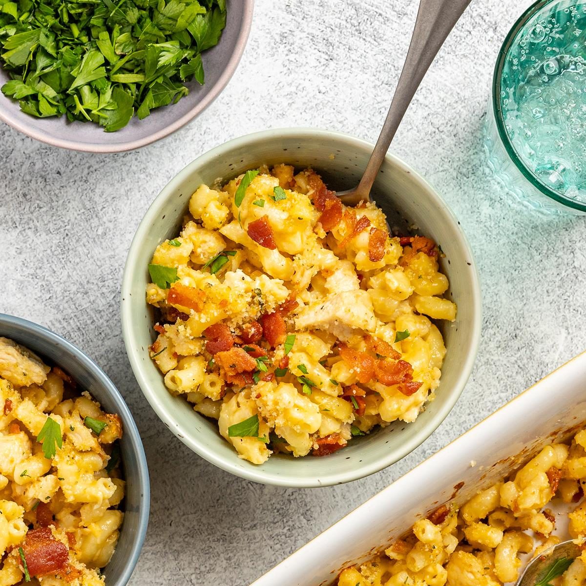 Macaroni and Cheese with Chicken