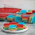 Rainbow Gelatin Cubes
