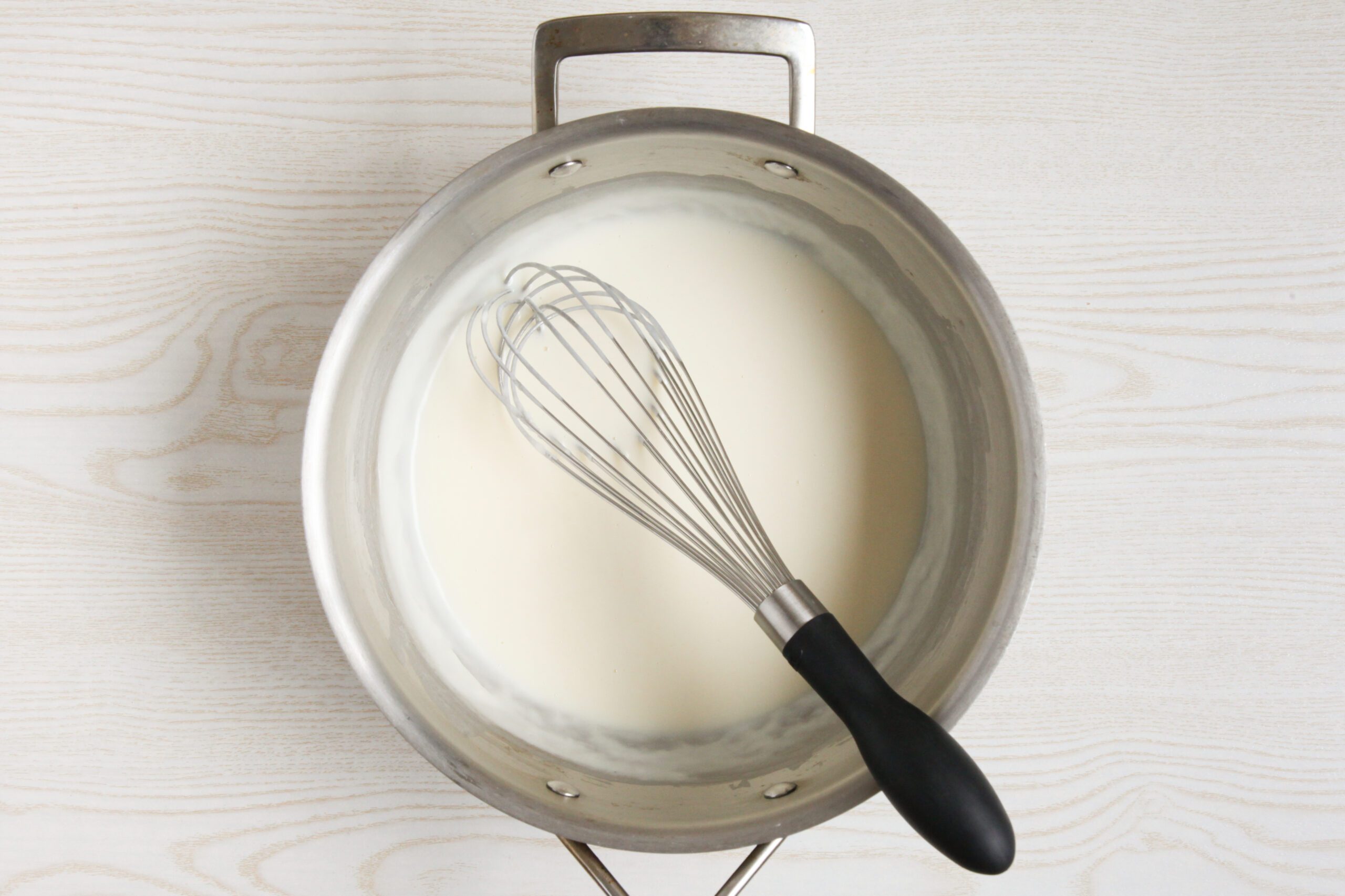 Making base for green bean casserole