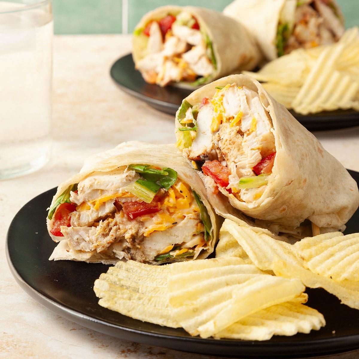 Grilled Chicken Wrap