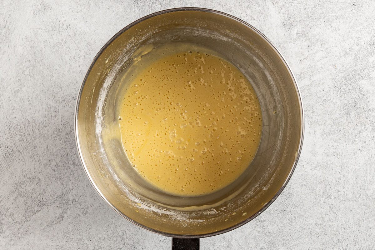 Taste of Home Jelly Roll recipe photo of the batter.