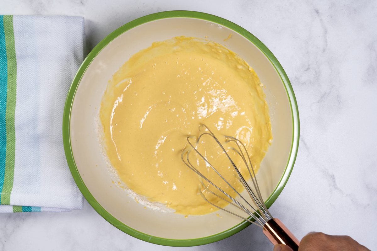 Making the shells mix