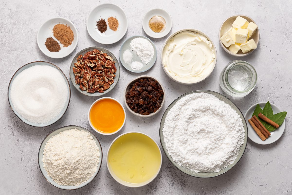 Ingredients To Make Mama's Spice Cake