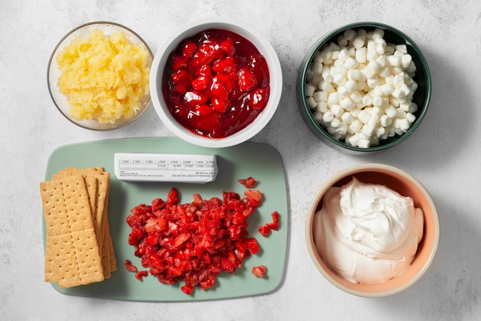 overhead shot of ingredients