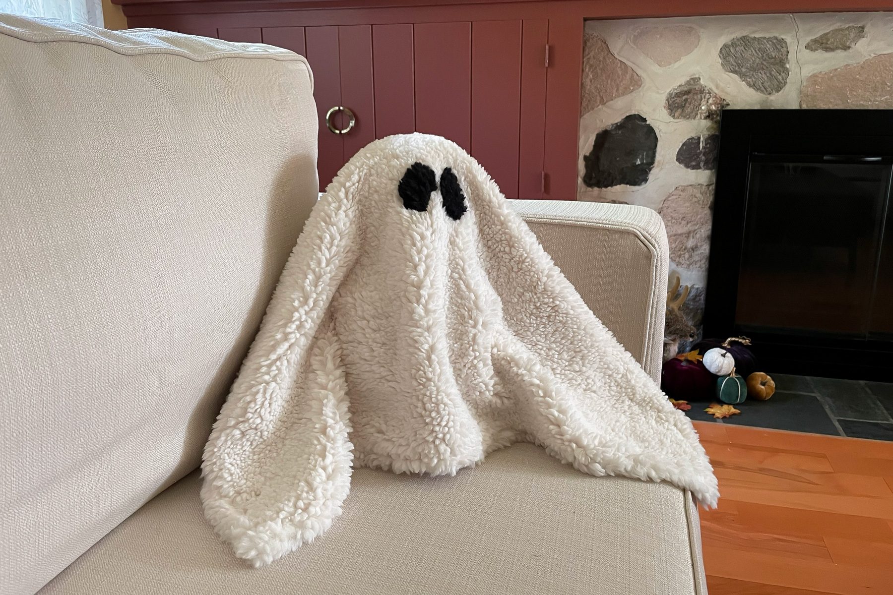 Gus The Ghost Pillow