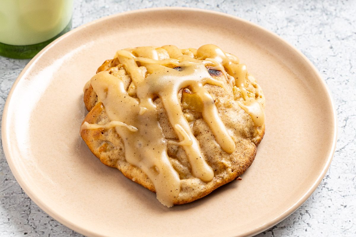 Taste of Home Air Fryer Apple Fritters photo of the finished recipe.
