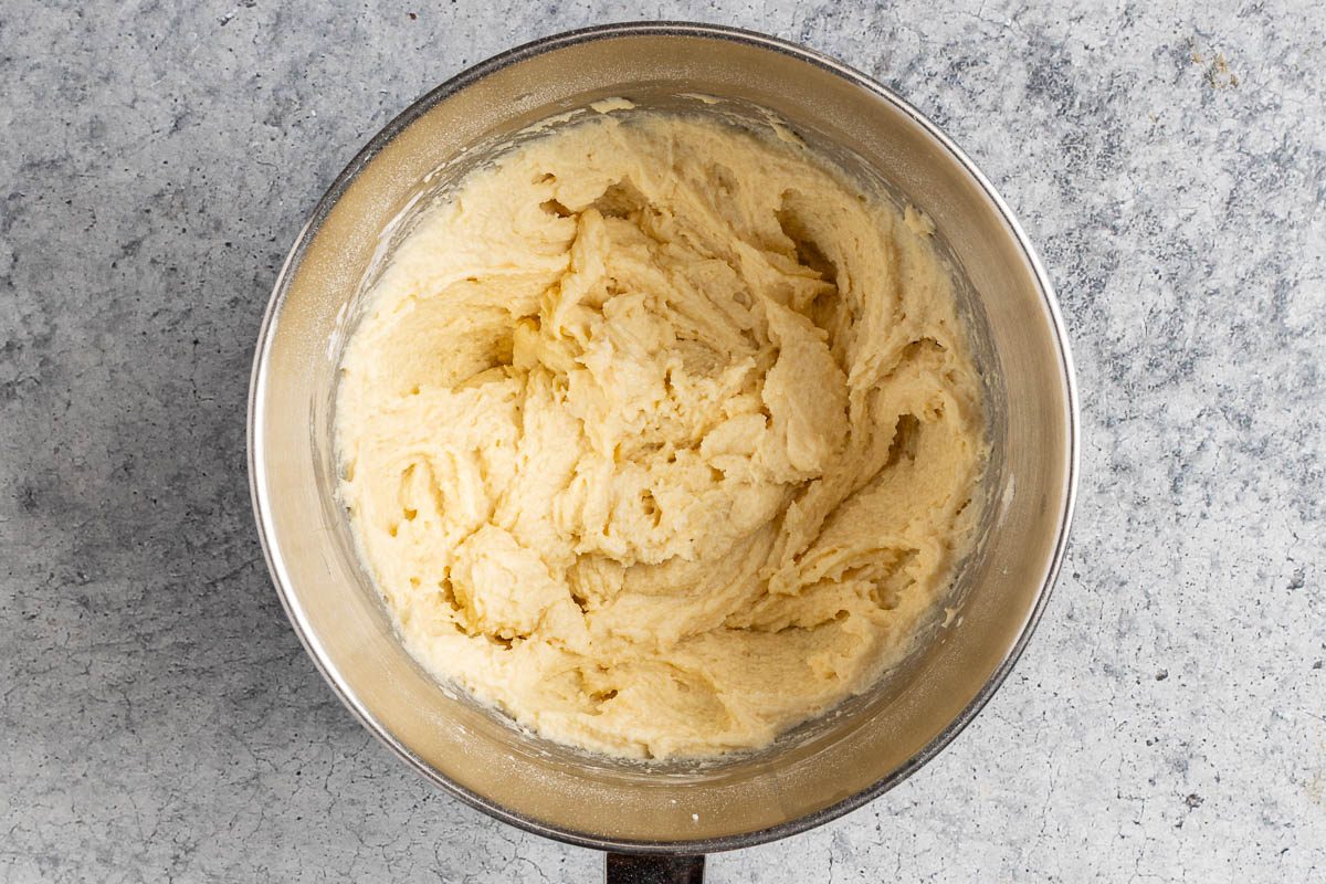 Taste of Home Almond Ricotta Cake photo of the cake batter.