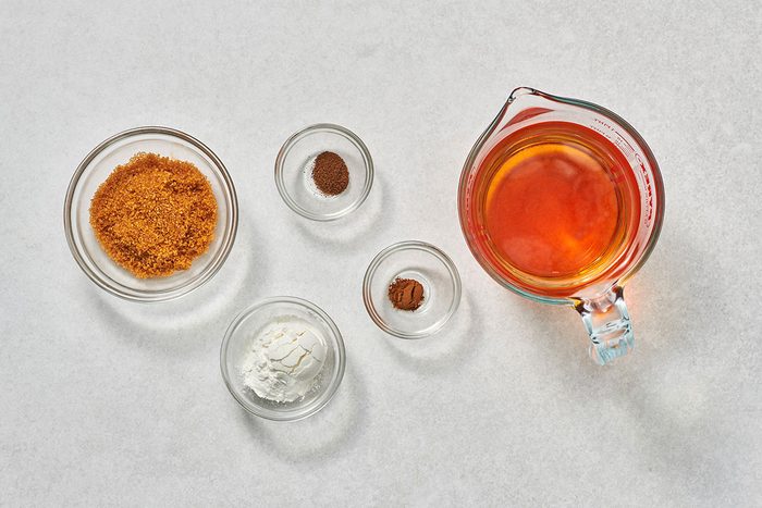 Ingredients for Apple Brown Sugar Syrup