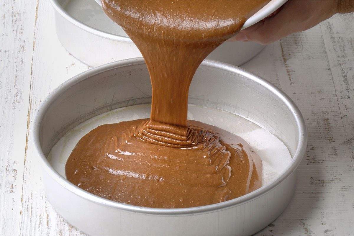 Transfer To Prepared Pans.