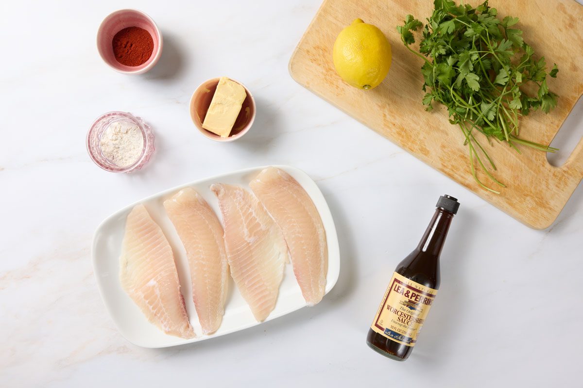 Broiled Fish ingredients