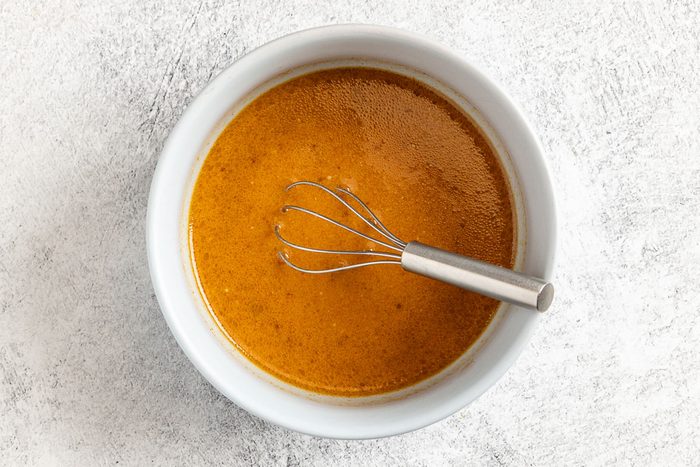 Taste of Home Cashew Beef photo of making the sauce.