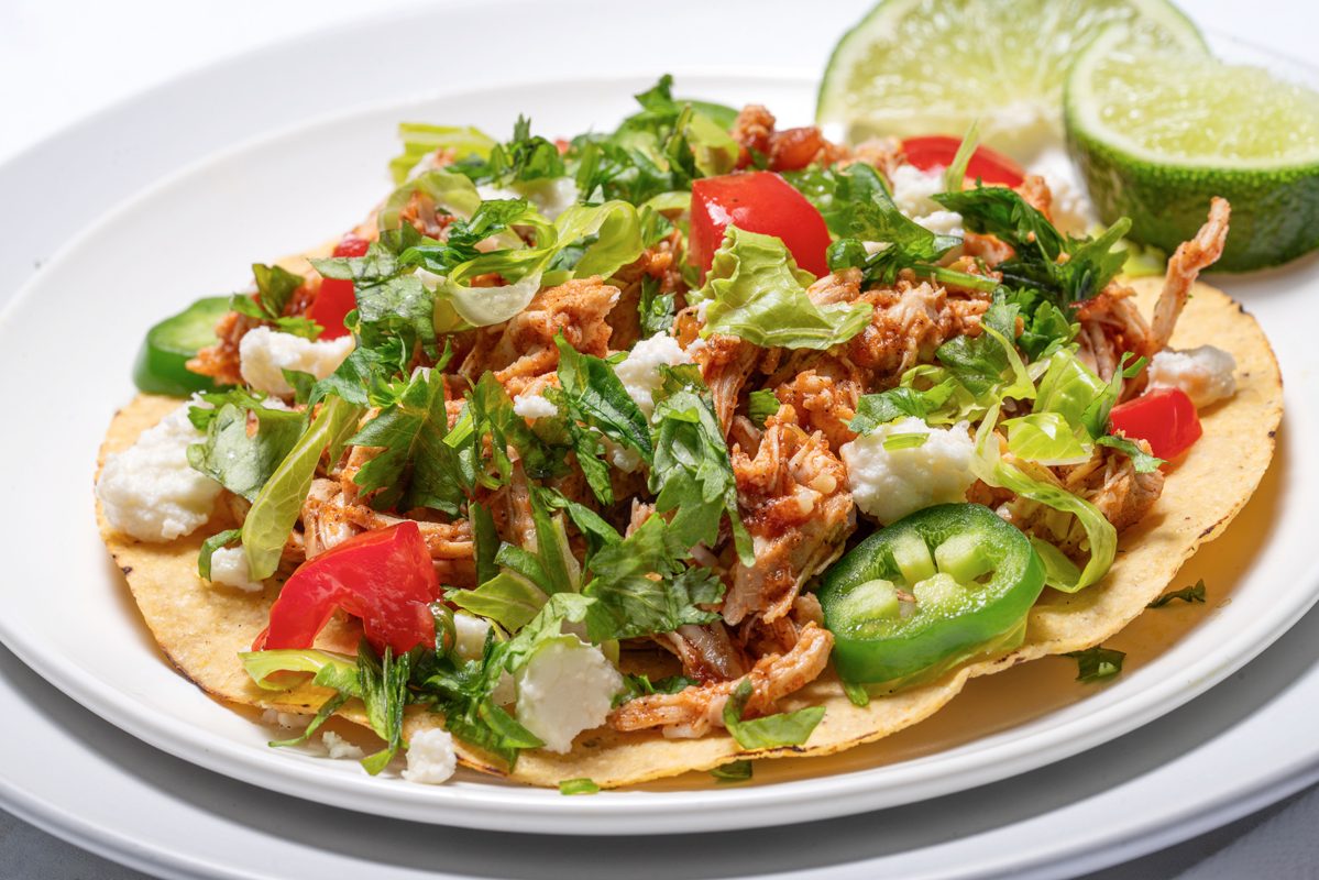Chicken Tostadas_photographed by Orly Catz for Taste of Home