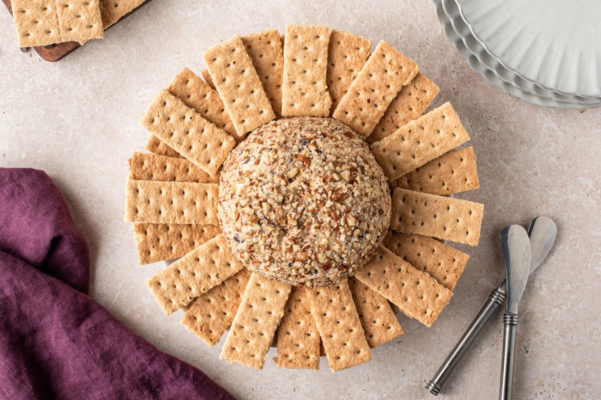 Chocolate Chip Cheese Ball by Taste of Home