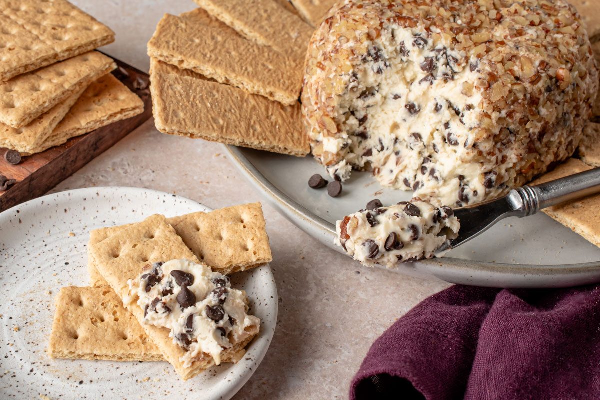 Chocolate Chip Cheese Ball by Taste of Home