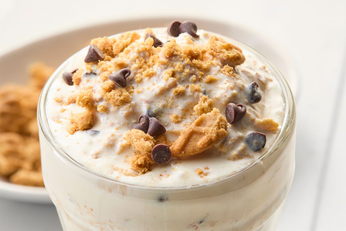 Close Shot Of Copycat Mcdonald's Peanut Butter Crunch Mcflurry