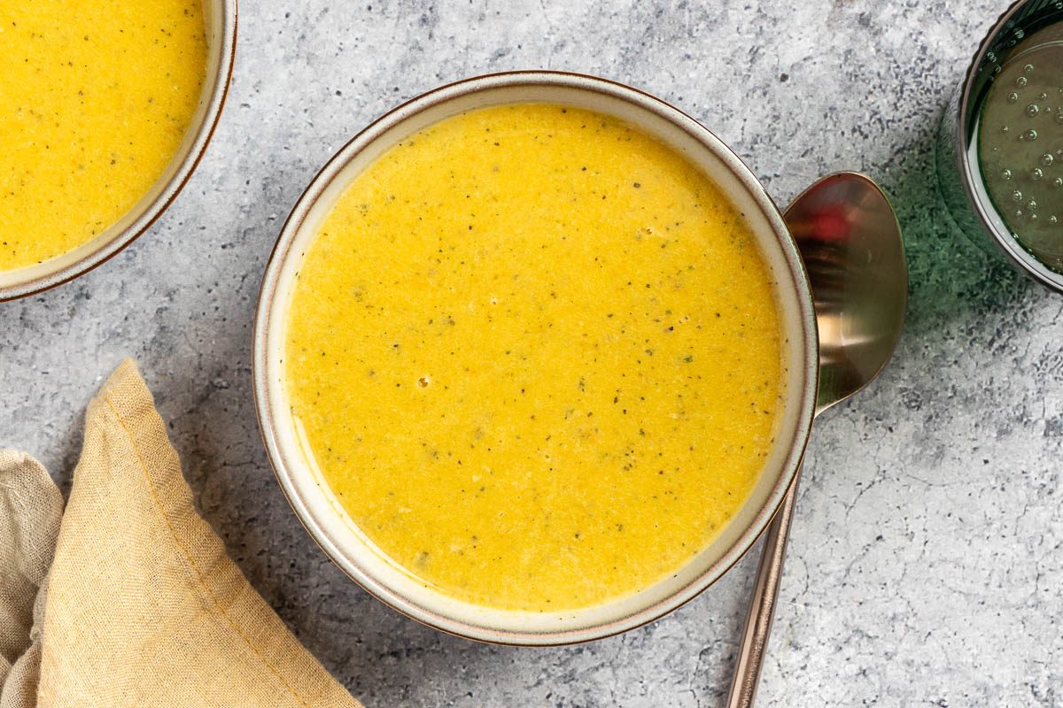 Taste of Home Cream of Vegetable Soup photo of the finished recipe.